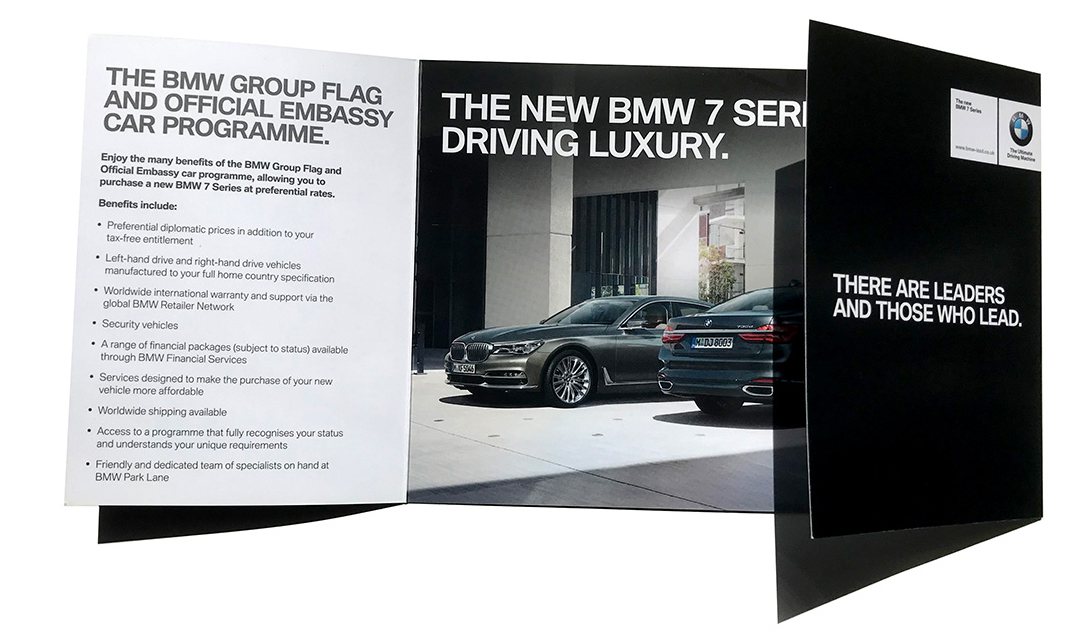 BMW inside unfolding DM