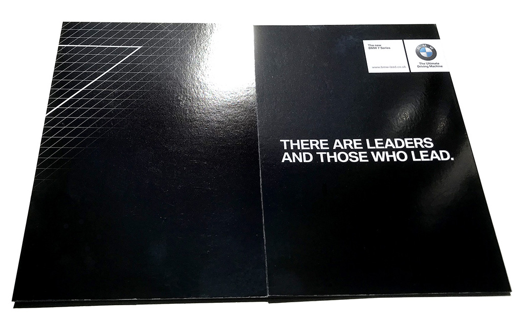 BMW 7 Series Spot UV DM