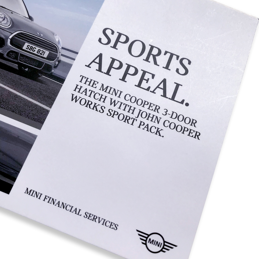 MINI hatch Sport appeal DM Matt Lamination