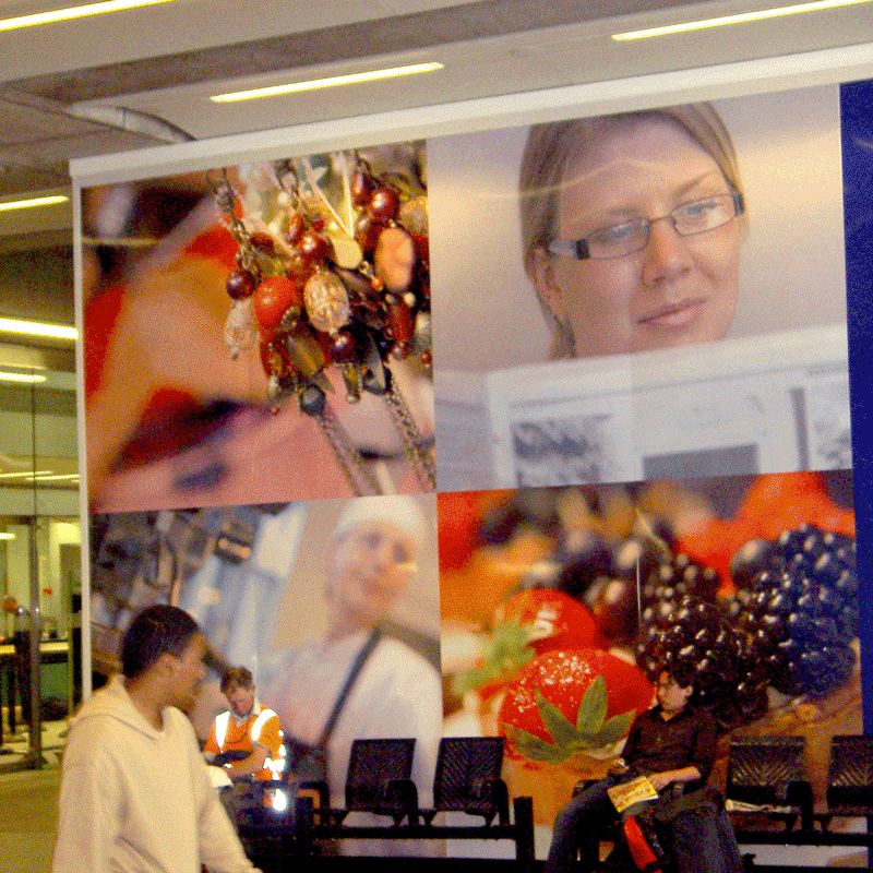 St Pancras Station OOH